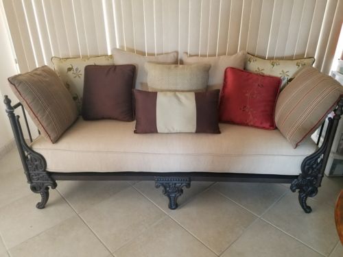 Wrought Iron Century Furniture Ind Sofa day bed couch