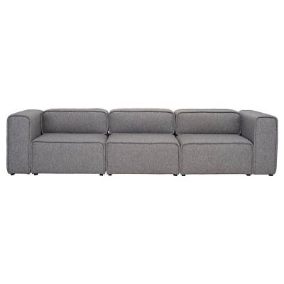 Modern 3 Seater Modular Sofa (Grey)