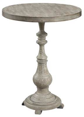 Spindle Accent Table in Antique Wood [ID 3490670]