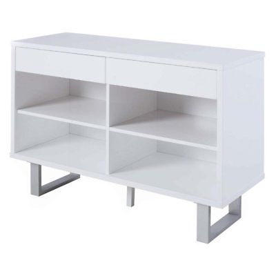 Coaster Furniture Modern 2 Drawer Sofa Table with Shelves
