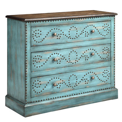 Bungalow Rose Westhampton 3 Drawer Accent Chest