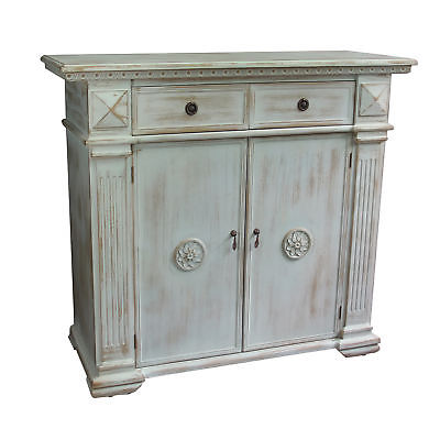 Jeco Inc. Antique Wooden 2 Drawer Accent Cabinet