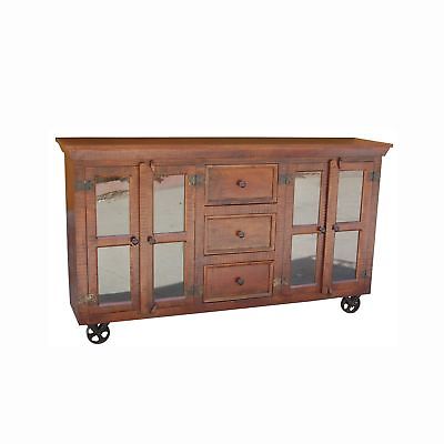 Yosemite Home Decor Storage / Display 4 Door Accent Cabinet