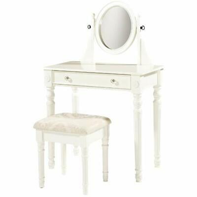 Linon Home Vanities & Vanity Benches Decor Lorraine Set, White Kitchen 