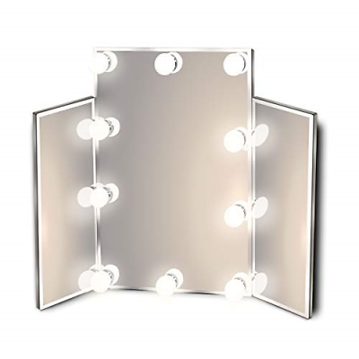 Hollywood Lighted Vanity Makeup Mirror with Bright LED Lights, Light-up Dressing