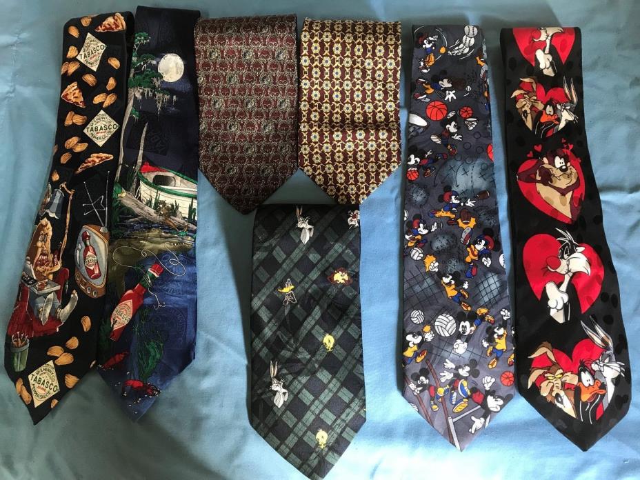 ties lot of 7