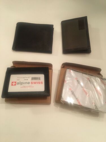 rfid wallet lot Of 4 Leather Synthetic