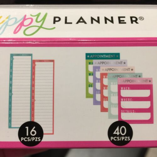 The Happy Planner Schedule Sticker Rolls Replacements Appointment Hourly