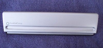 Franklin Covey Monarch 7 hole punch planner organizer accessory metal