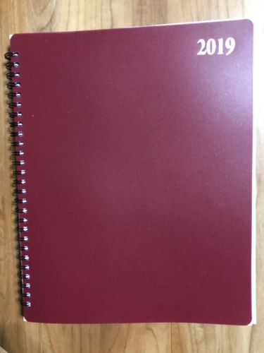 2019 Signature Dated Planner Weekly Monthly Calendar 8