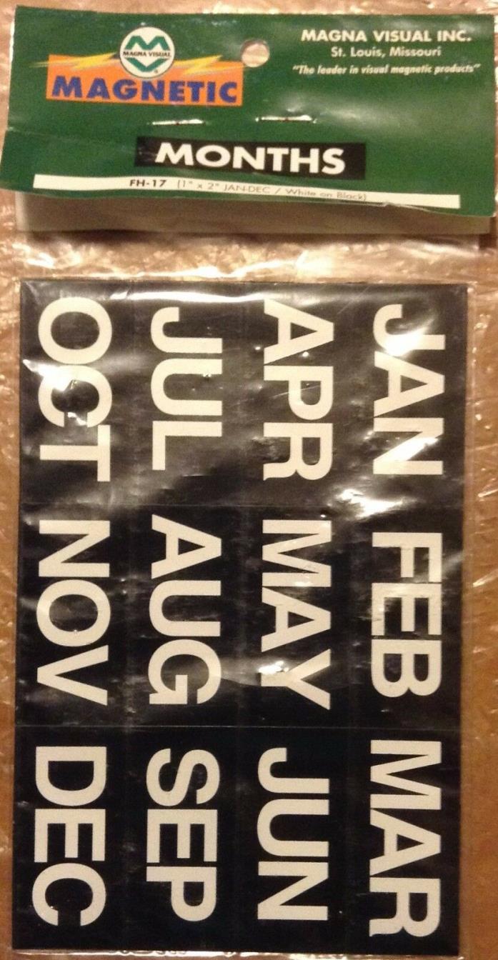 BRAND NEW!!! Magna Visual Magnetic Heading Months 1