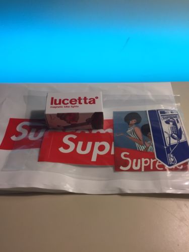 Supreme/Lucetta Magnetic Bike Lights (Red) In Hand Ready To Ship