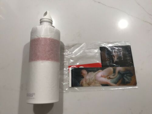 New SUPREME SIGG CYD WATER BOTTLE OS SS19 WHITE Red
