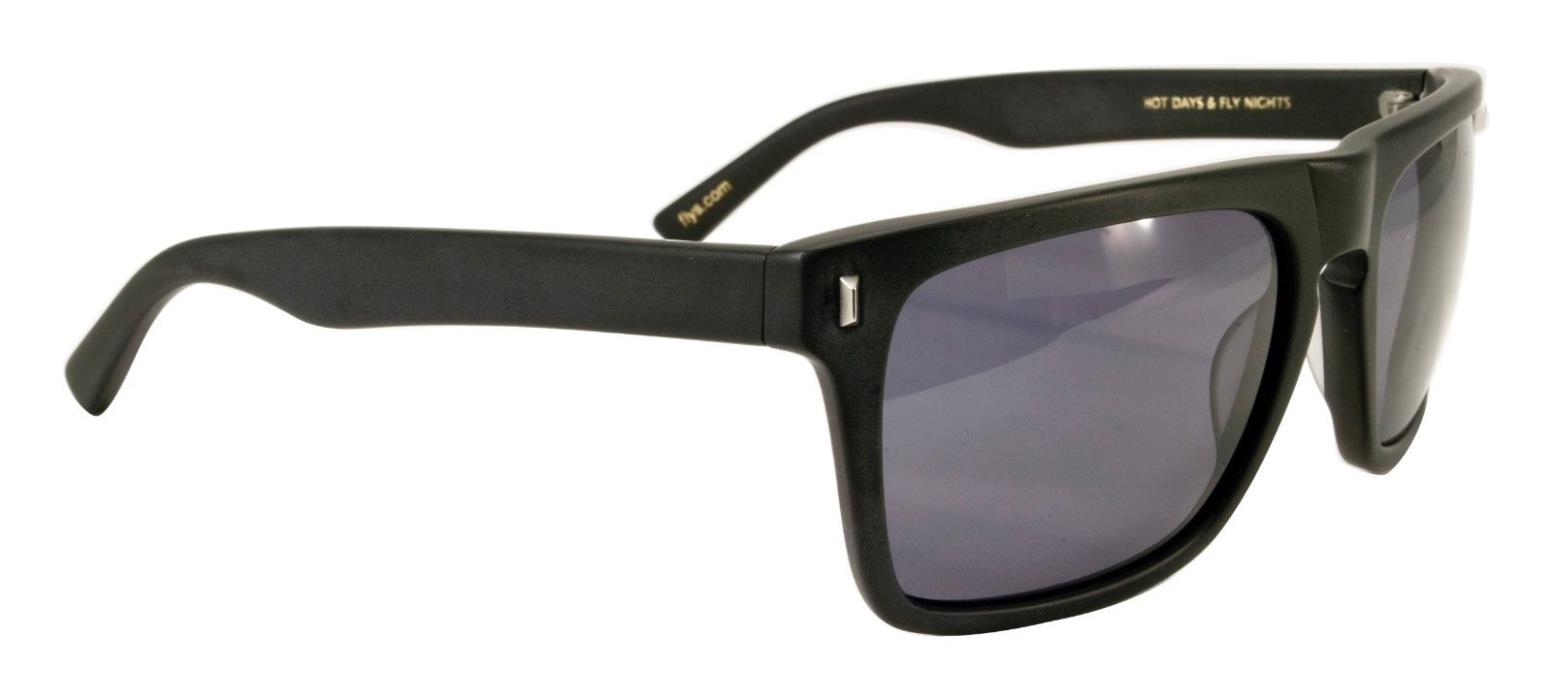 Black Flys Flyami Vice Matte Black Frame | Smoke Polarized Lens Sunglasses NIB