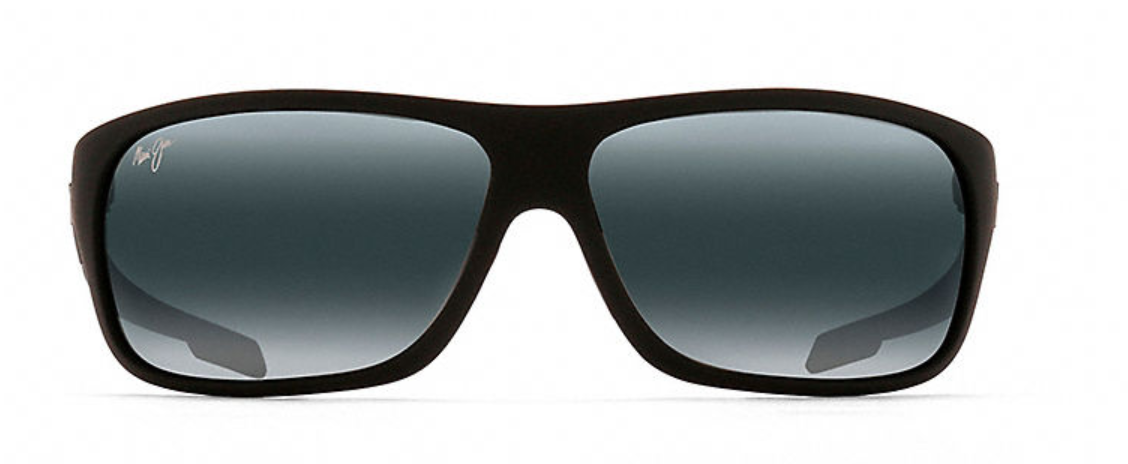 New Authentic Maui Jim ISLAND TIME Polarized Sunglasses- Matte Black