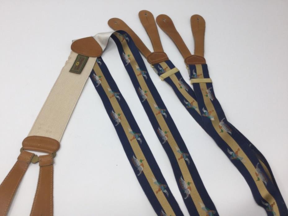 Duck Collection suspenders made by Trafalgar
