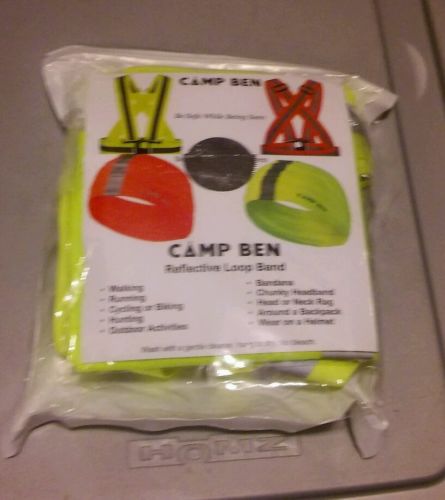 Camp Ben reflective suspenders loop band