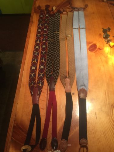 VINTAGE MARTIN DINGMAN ALEXANDER JULIAN BRACES SUSPENDERS PRICED EACH.