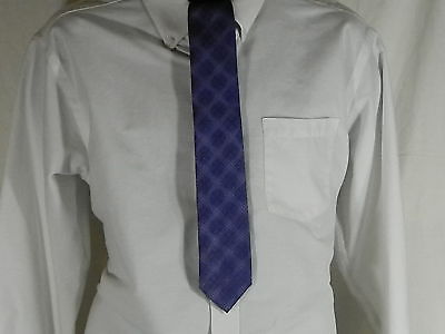 Bar III Solid Limelight Purple Skinny Tie  Size:  Length 58