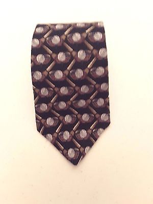 Meeting Street Golf 100 % Silk Mens Neck Tie