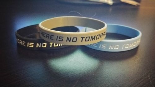Muscle Motiv8d Wristbands There is no Tomorrow Bodybuilding Workout bracelet Gym