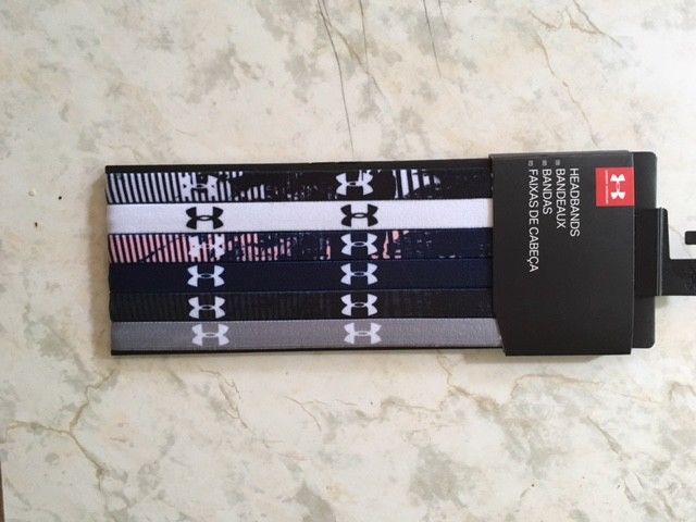 Under Armour Women's 6 Pack Graphic Headbands Brand New Sealed
