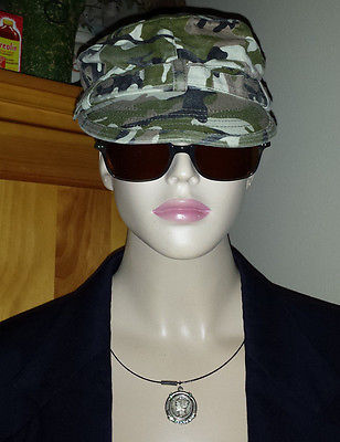 Something Special LA  one size fits all camo style woman's cap retail $85f