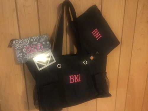 Thirty One Organizing Utility Tote BNI Bundle (4 Items Total)