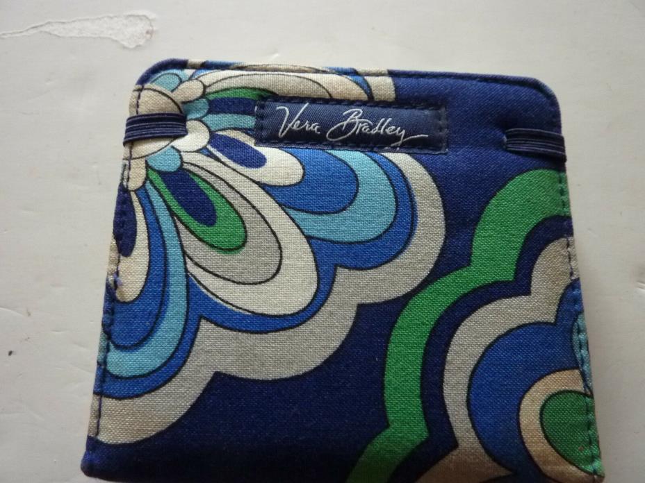 Vera Bradley Blue Pattern Unlined Pages Mini Notebook Unused