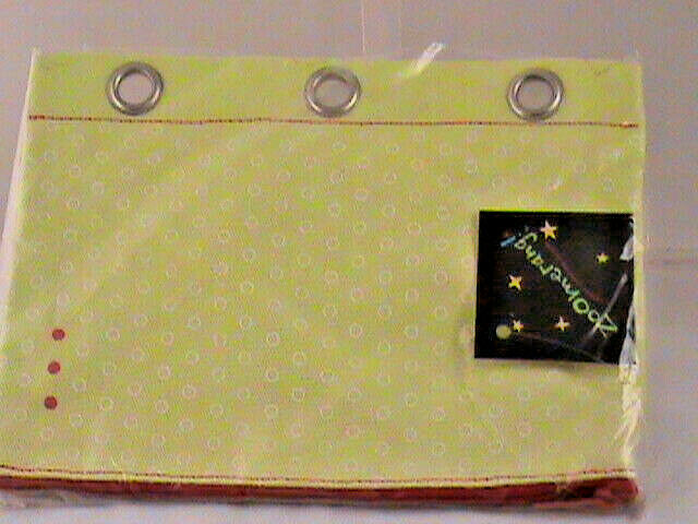 ZOOMERANG DOTS ZIPPER POUCH WITH GROMMETS  ~YELLOW~