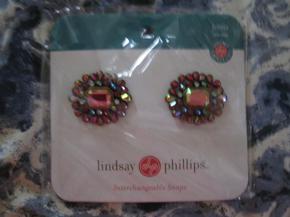 Lindsay Phillips Pair of Shoe Felicia Snaps Last One & Rare!  NIP