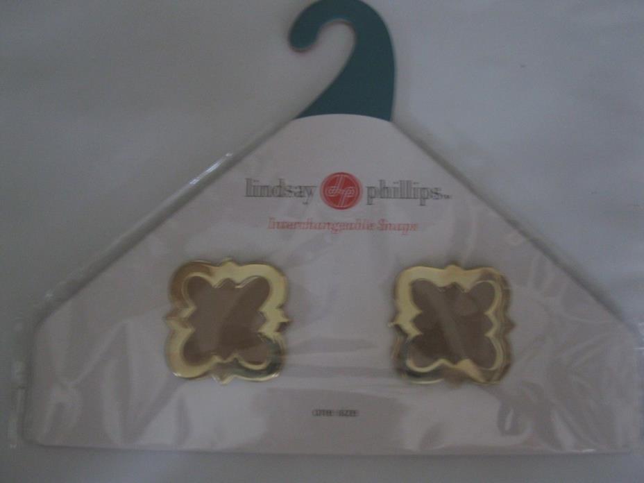 Lindsay Phillips Pair of Tate Shoe Snaps - Last One & Rare!    NIP