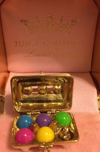 Juicy Couture Easter Egg Carton Charm New in Box, Limited Edition 2011