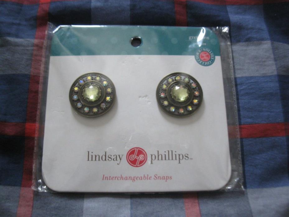 Lindsay Phillips Pair of Shoe Gretchen Snaps Last One & Rare!  NIP