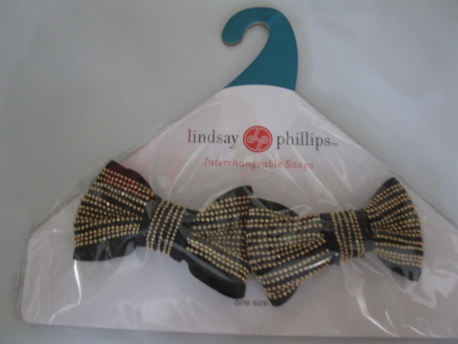 Lindsay Phillips Pair of Beaux Shoe Snaps Last One & Rare!  NIP