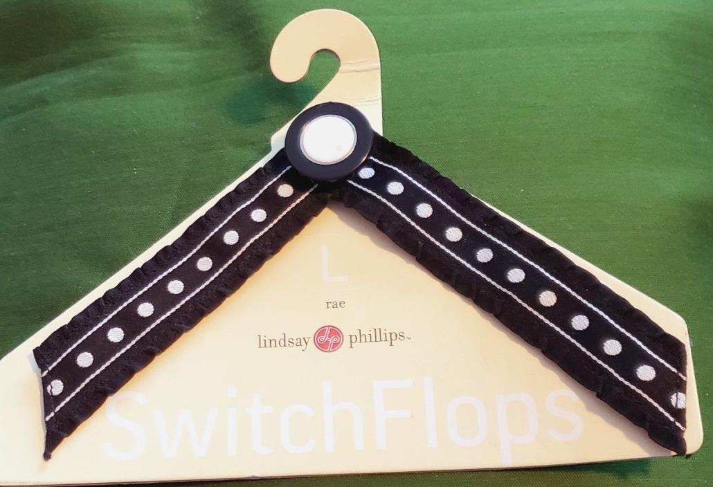 Lindsay Phillips SwitchFlops Interchangeable Straps Size L 9 10 11