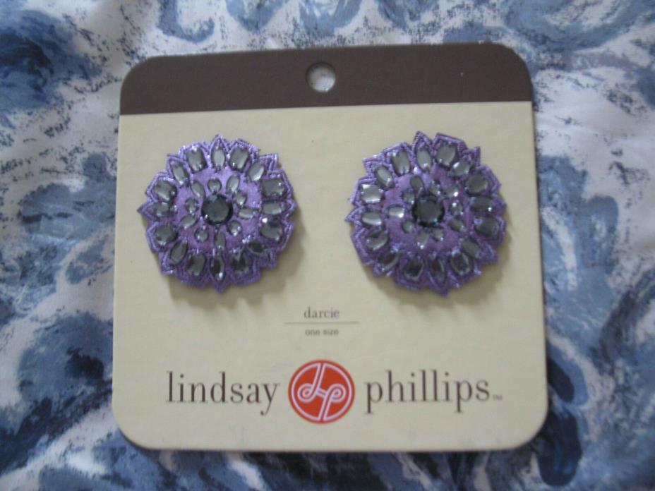 Lindsay Phillips Pair of Darcie Shoe Snaps Rare & Cute!    NIP