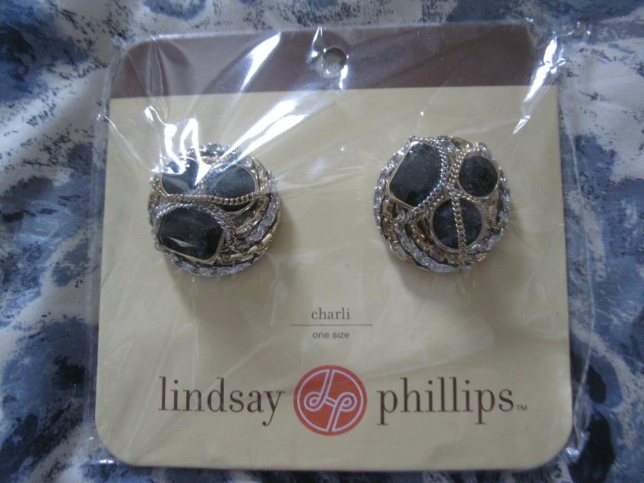 Lindsay Phillips Pair of Charli Snaps Rare & Cute!    NIP