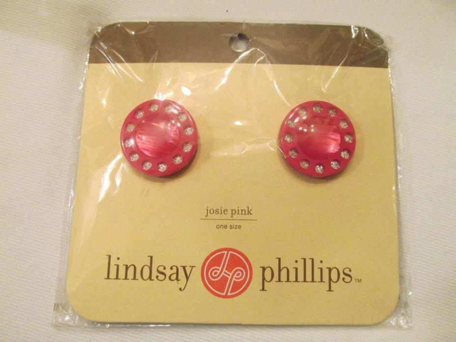 Lindsay Phillips Josie Pink Interchangeable Snaps One Size