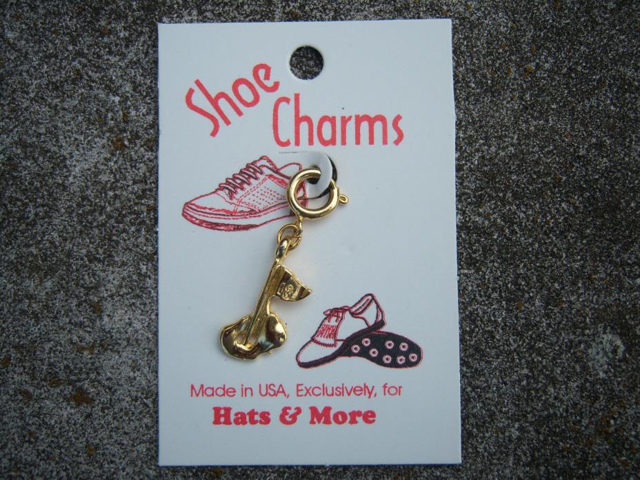 Golf Shoe Charm