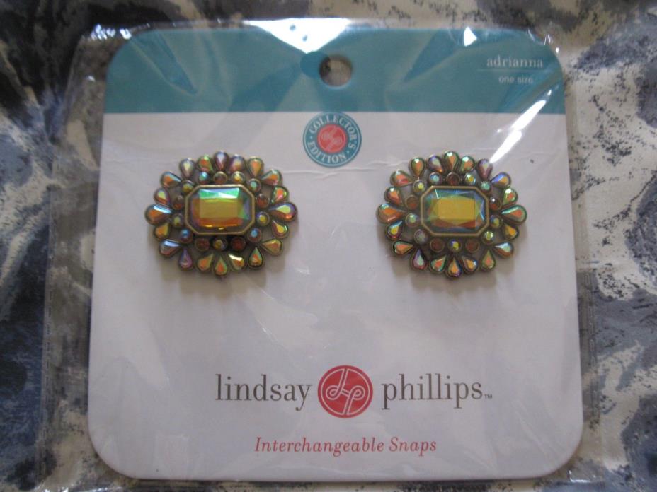 Lindsay Phillips Pair of Adrianna Shoe Snaps - Last One & Rare!    NIP