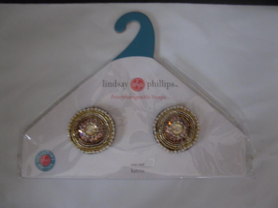 Lindsay Phillips Pair of Katrin Shoe Snaps    NIP