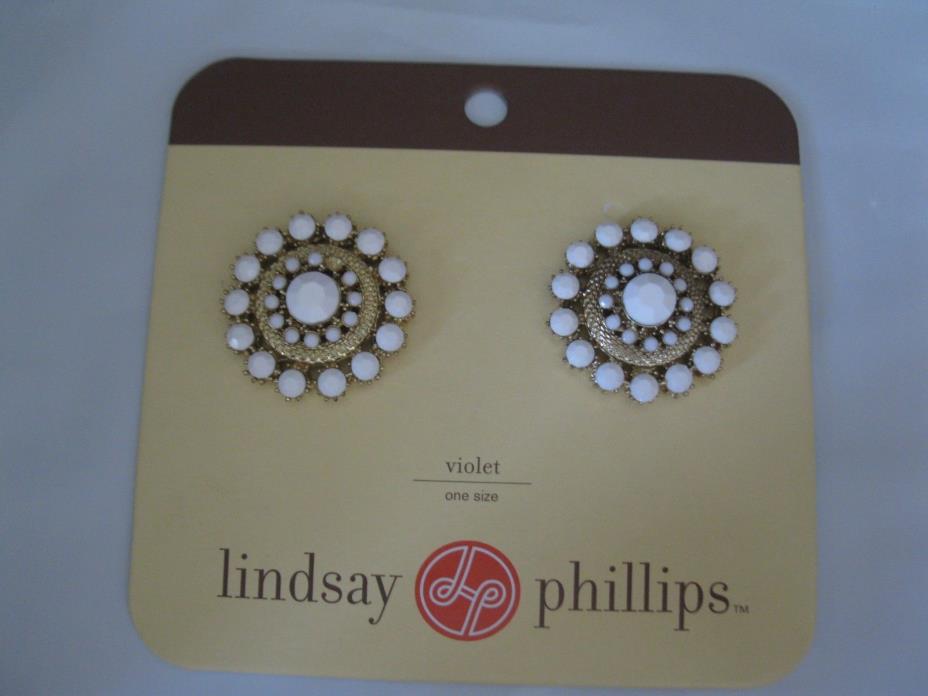 Lindsay Phillips Pair of  Shoe Violet Snaps Rare & Last One!  NIP