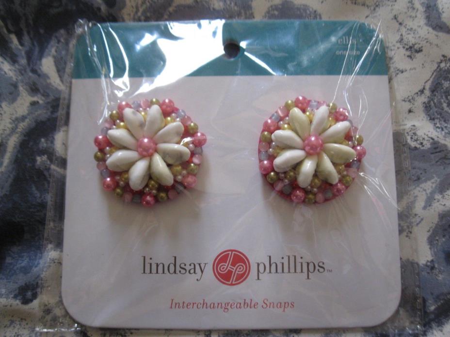 Lindsay Phillips Pair of Ellis Shoe Snaps - Last One & Rare!    NIP