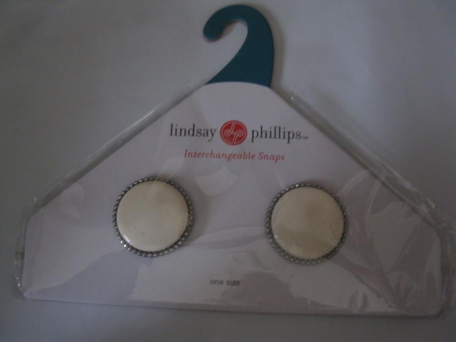 Lindsay Phillips Pair of Shoe Ivy Snaps  Rare!  Last One!  NIP