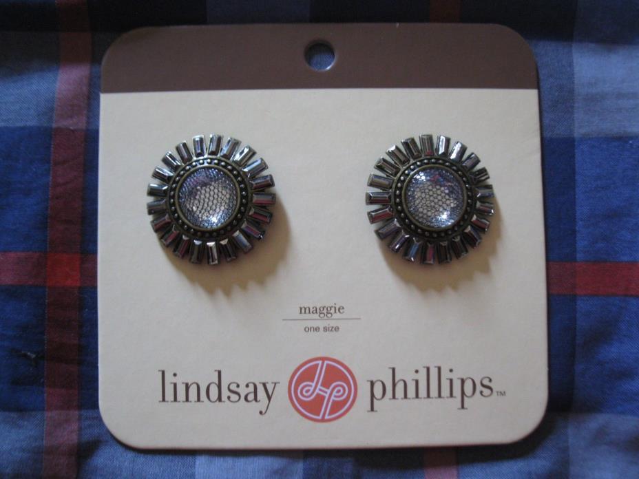 Lindsay Phillips Pair of  Shoe Maggie Snaps    Last One & Rare!   NIP
