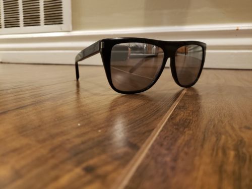 Yves St Laurent SL-1 Authentic Designer Sunglasses frames Black