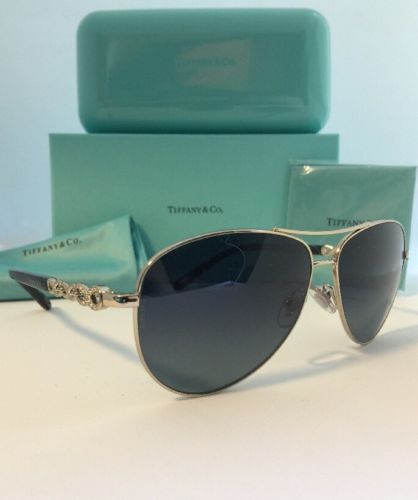 TIFFANY & CO.AUTHENTIC WOMEN’S PILOT/ AVIATORS (TF3049-B 6103/4U)58/12/140mm