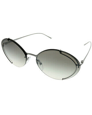 Prada Womens  Women's Oval 63Mm Sunglasses