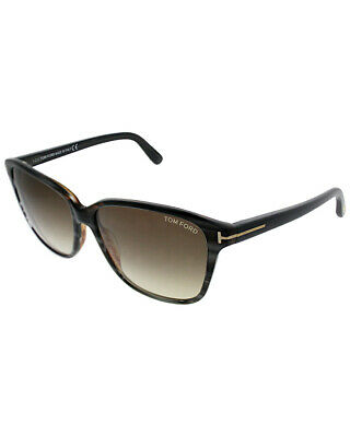 Tom Ford Womens  Unisex Rectangle 59Mm Sunglasses